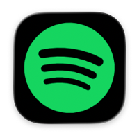 Spotify app icon linking to the Thoughtful Connections memory care podcast on Spotify.